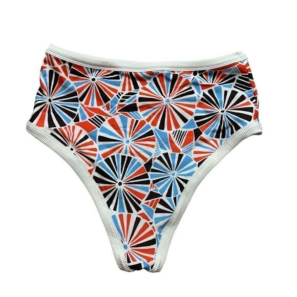 Aerie High Waisted Cheeky Swimsuit Bottoms Women Large - Picture 9 of 9